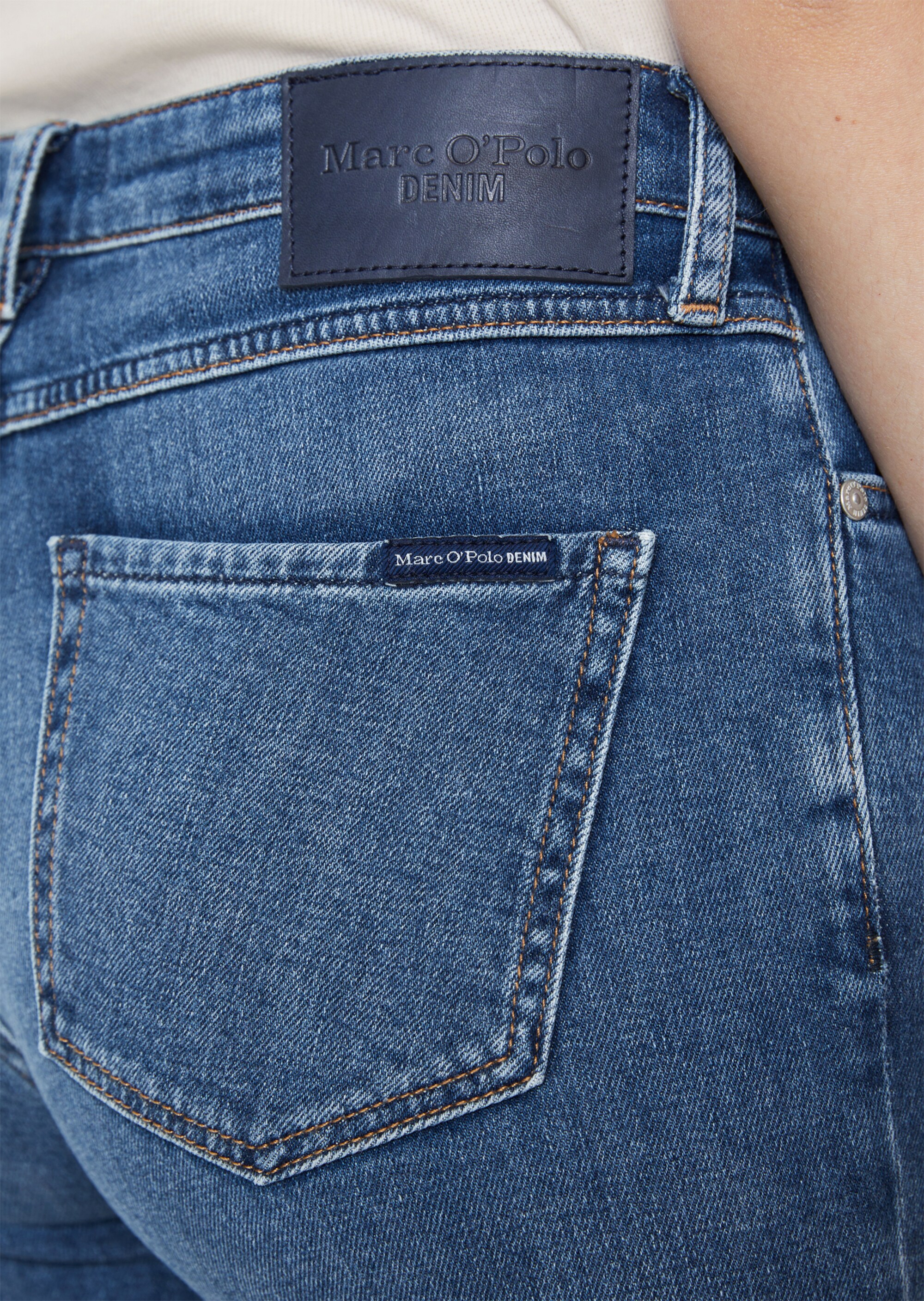 Jeans Modell KAJ skinny high waistaus stretchigem Organic Cotton-Mix
