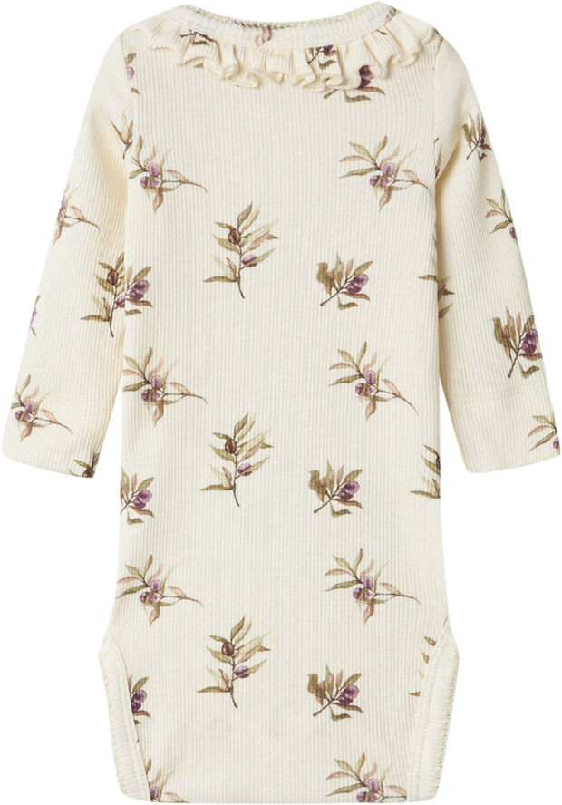 Lil' Atelier NBFGAVO ELS LS SLIM BODY LIL Turtledove/olive