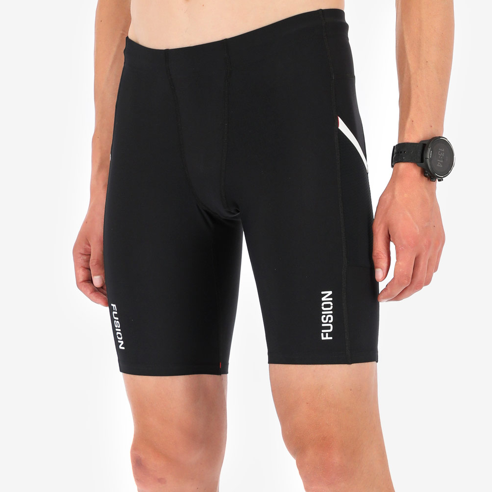 fusion c3 short pocket loebetights unisex 243 0161 black