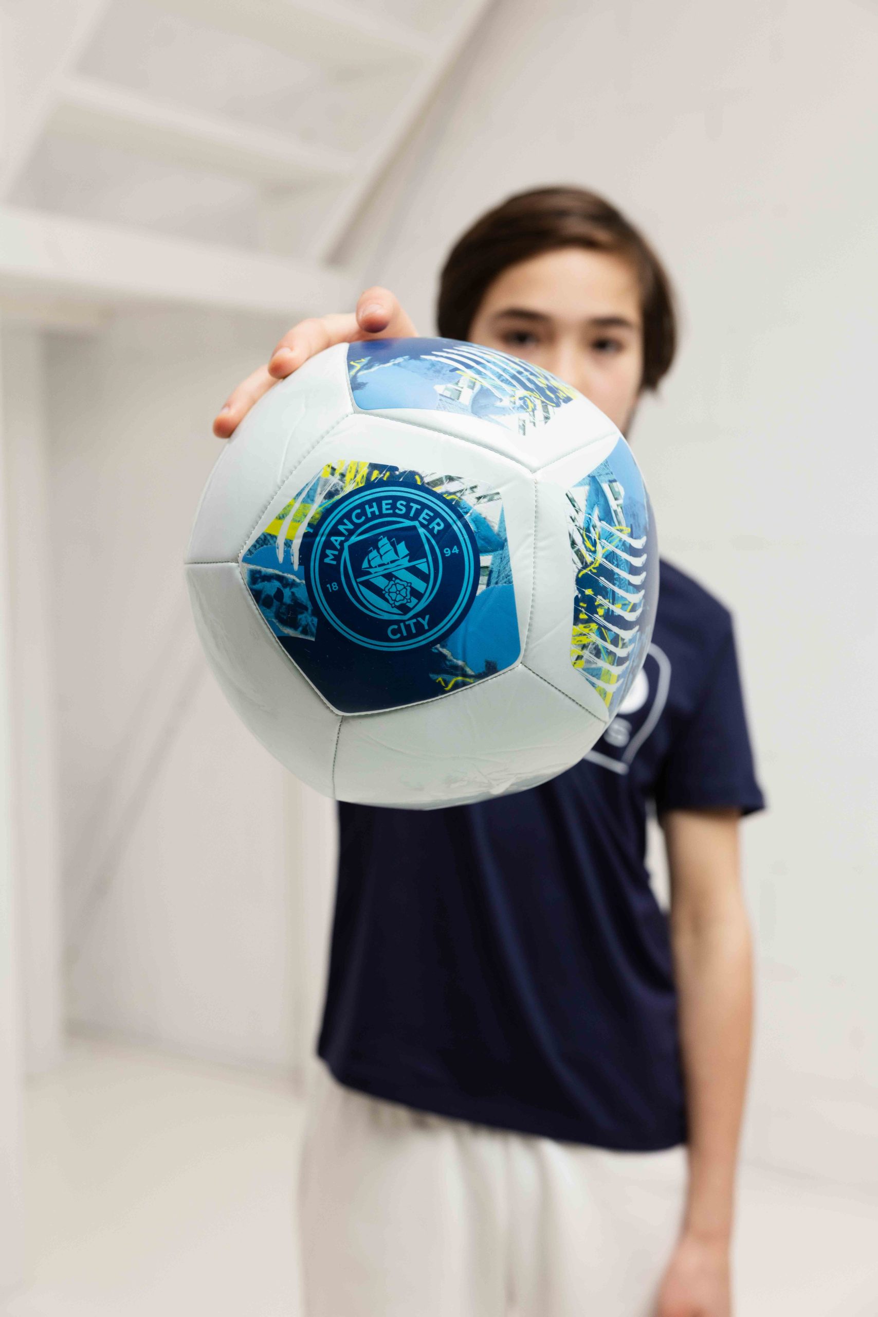 Manchester City Energy Voetbal Lichtblauw