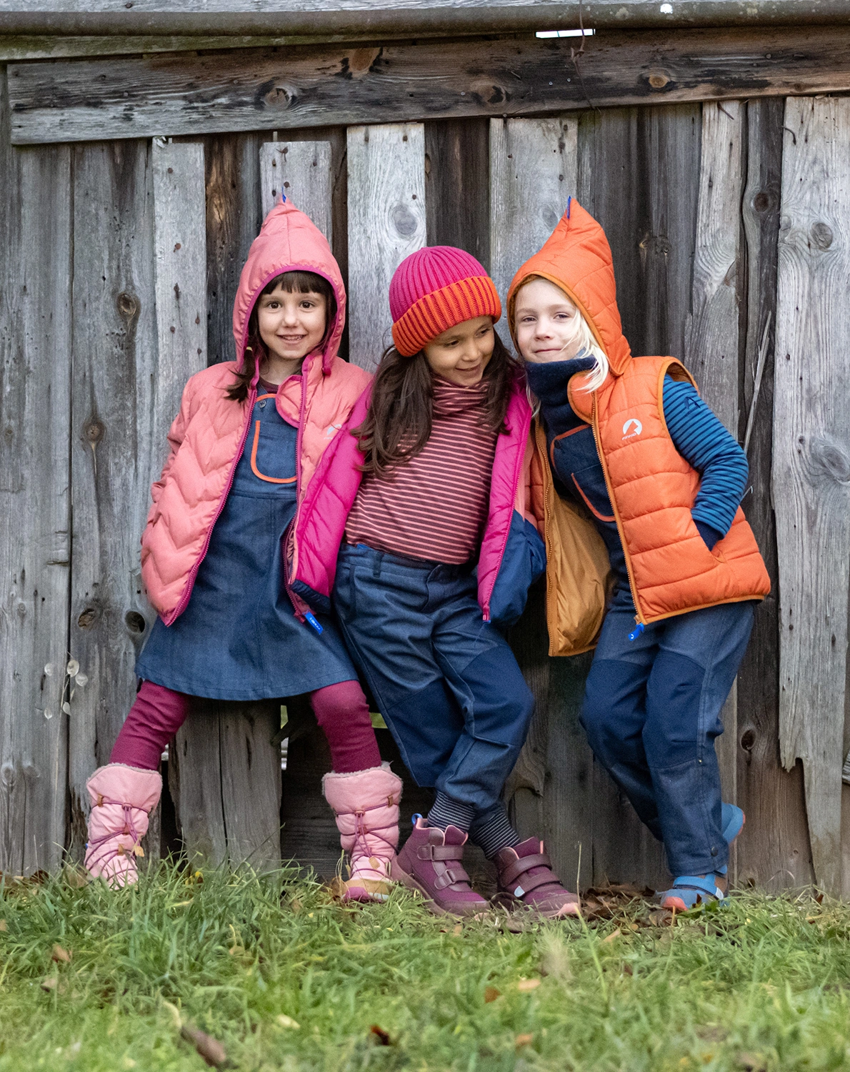 Strick-Beanie PIPPALOT in raspberry/fox