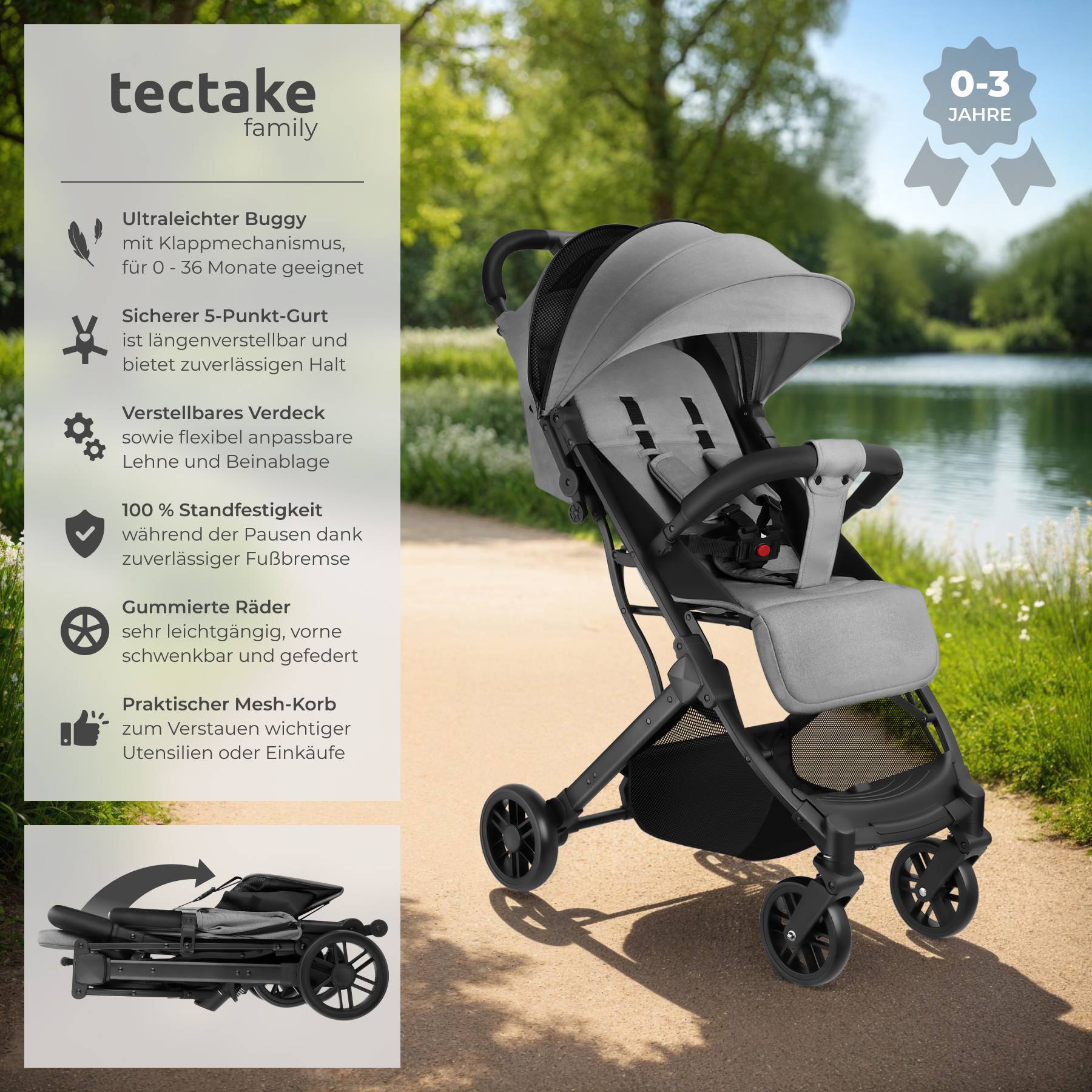 Buggy-Kinderwagen Finn