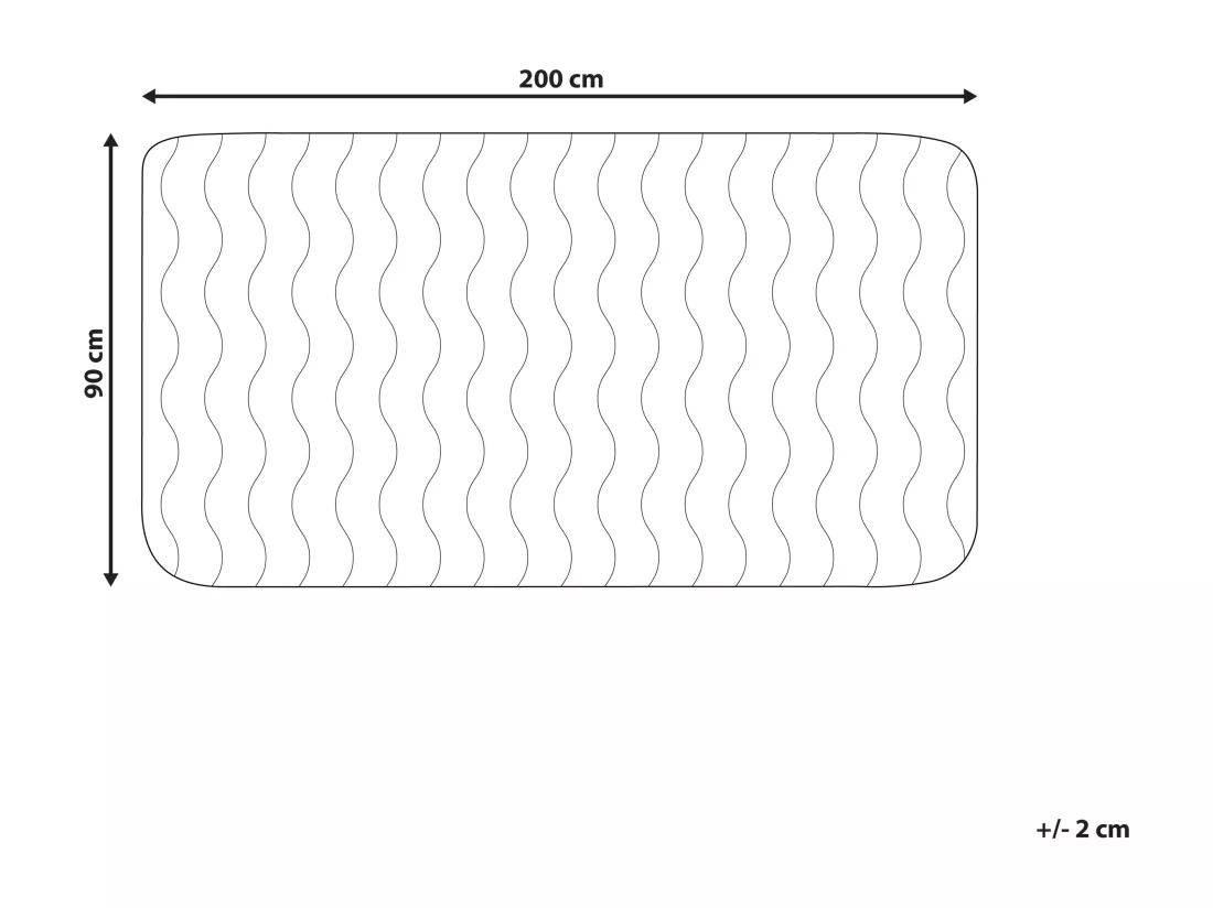 Protège-matelas RUEN 90 x 200 cm