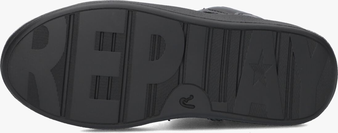 REPLAY zwarte replay hoge sneaker cobra