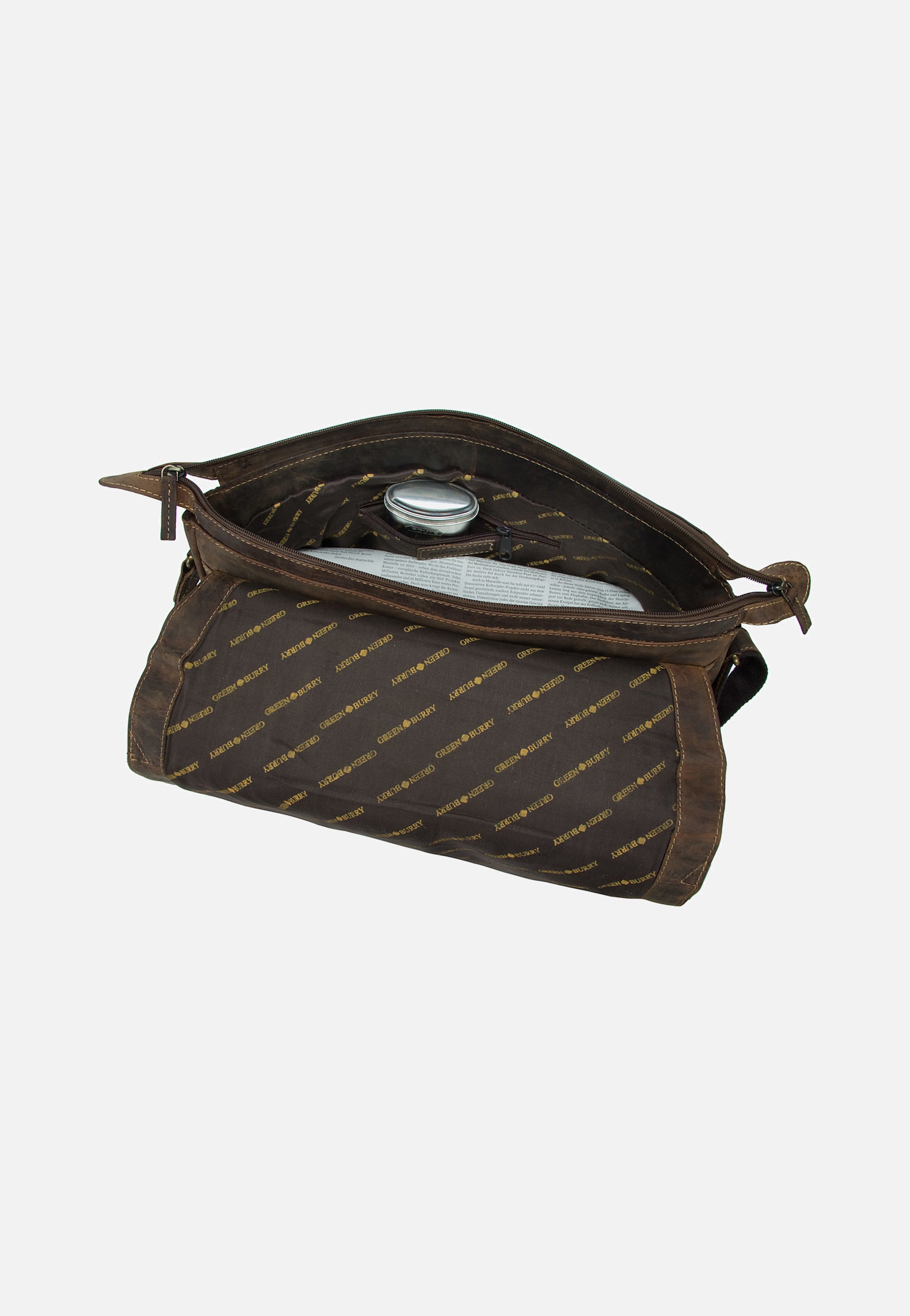 Vintage XXL Tasche Sattelbraun - Messenger Bag