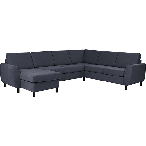Madrid Nordic vendbar hjørnesofa med chaiselong - navy