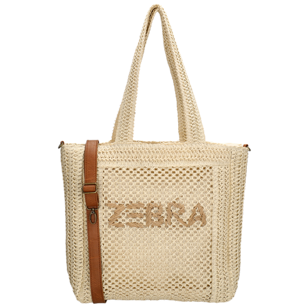 Zebra Trends Shirley Shopper Licht Natuur