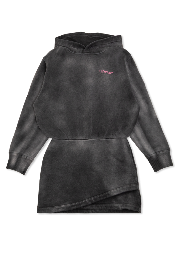 Off-White Bookish Acid Hoodie Dress