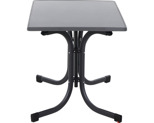 Paco Siena Tuinklaptafel 110 x 70 x 71 cm antraciet