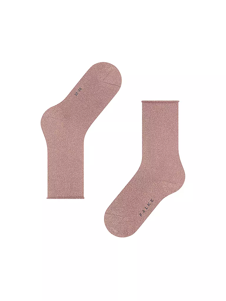 FALKE Socken SHINY SO blossom rosa