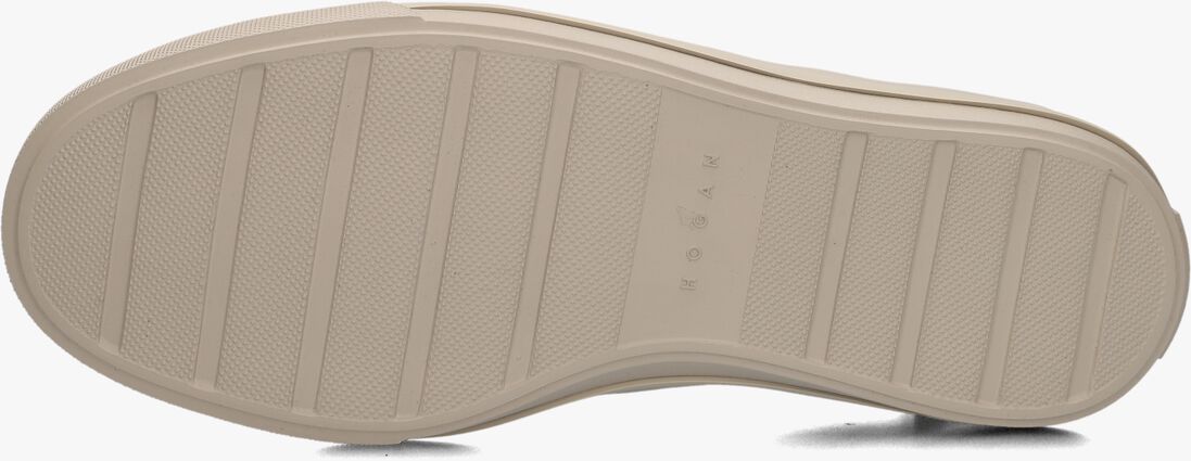 bruine hogan lage sneakers h691 allacciato h
