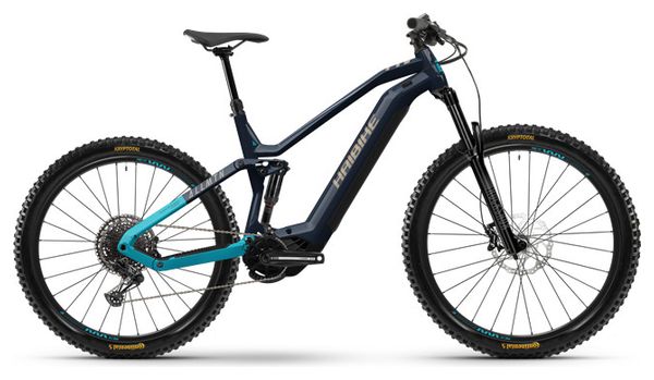 VTT Électrique Tout-Suspendu Haibike AllMtn 2 29'' / 27.5'' Sram SX Eagle 12v 720 Wh Blue / Cyan 2024 - Produit Reconditionné