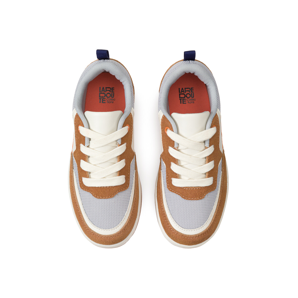 COLEÇÕES LA REDOUTE<br>Tênis bicolor com cadarços