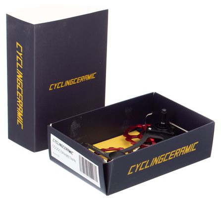 Chape de Dérailleur CyclingCeramic Sram Red eTap Rouge