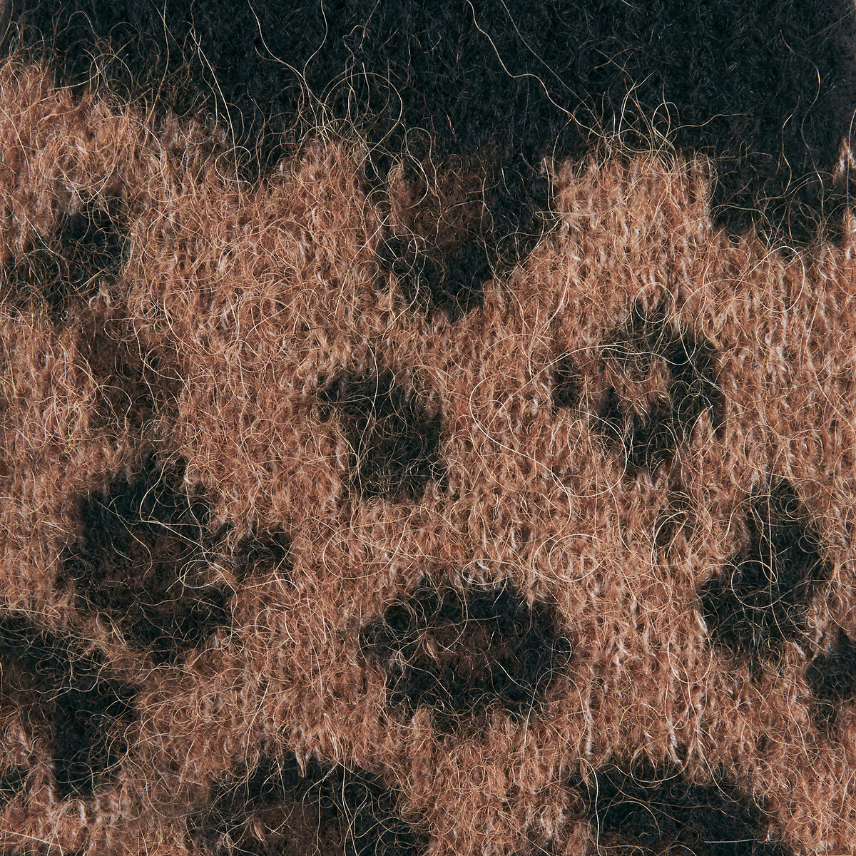 COLEÇÕES LA REDOUTE<br>Luvas com estampa de leopardo