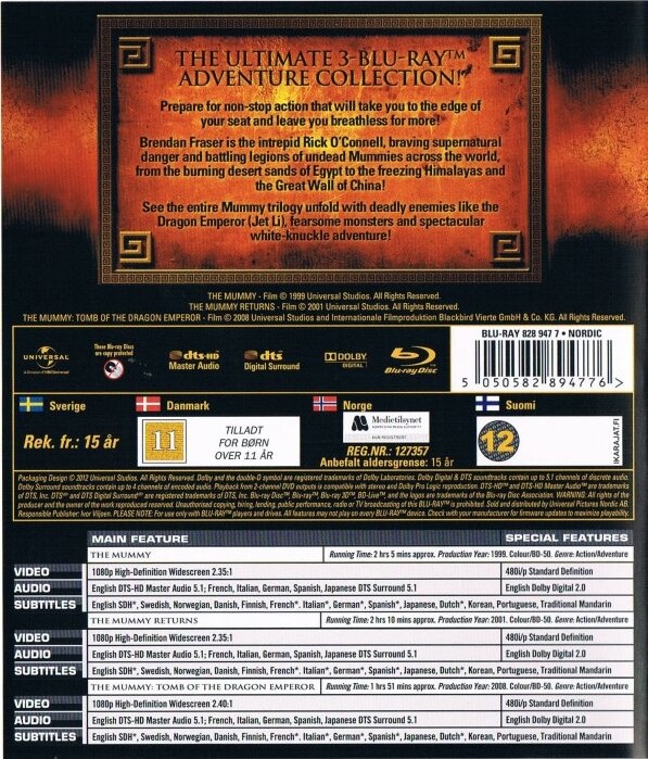 The Mummy <span class=