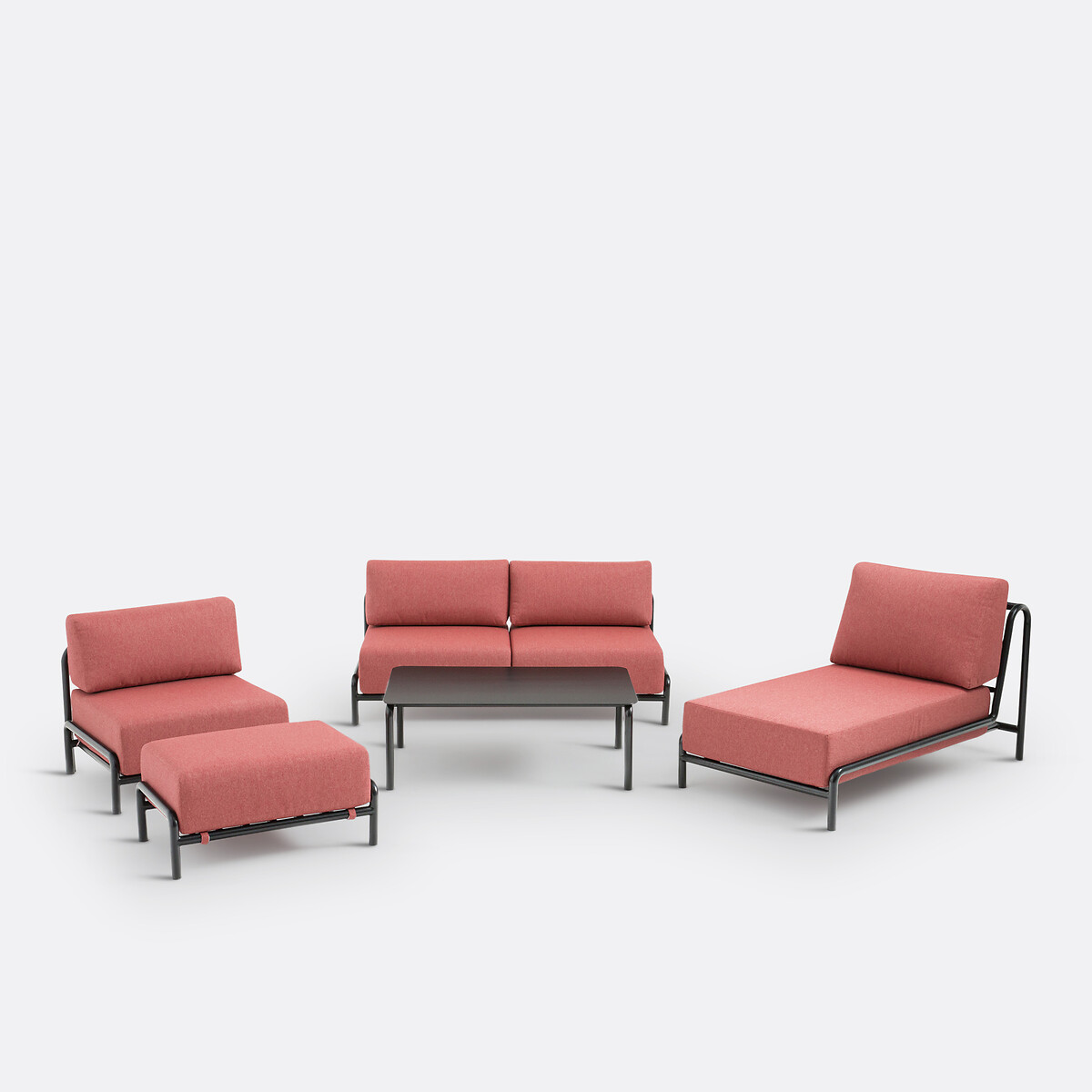 LA REDOUTE INTERIEURS<br>Poltrona em aço, Thomes