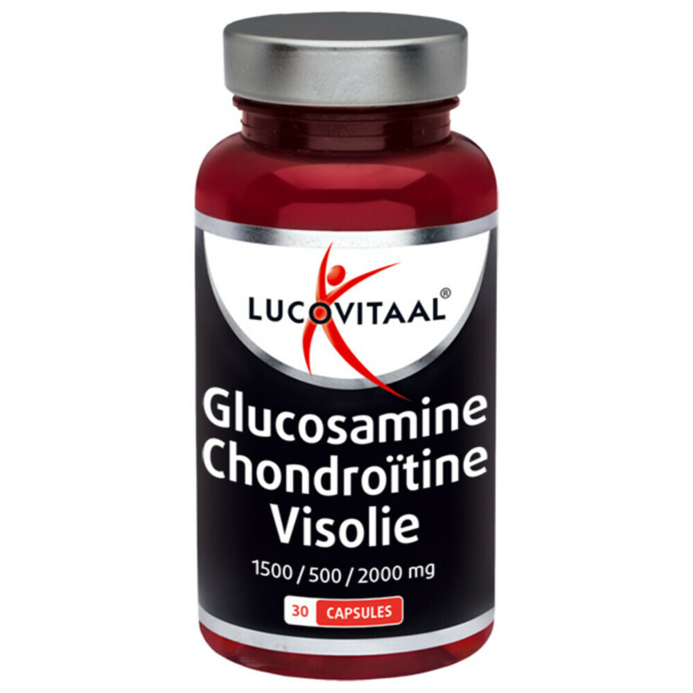Lucovitaal Glucosamine Chondroitine Visolie30 capsules