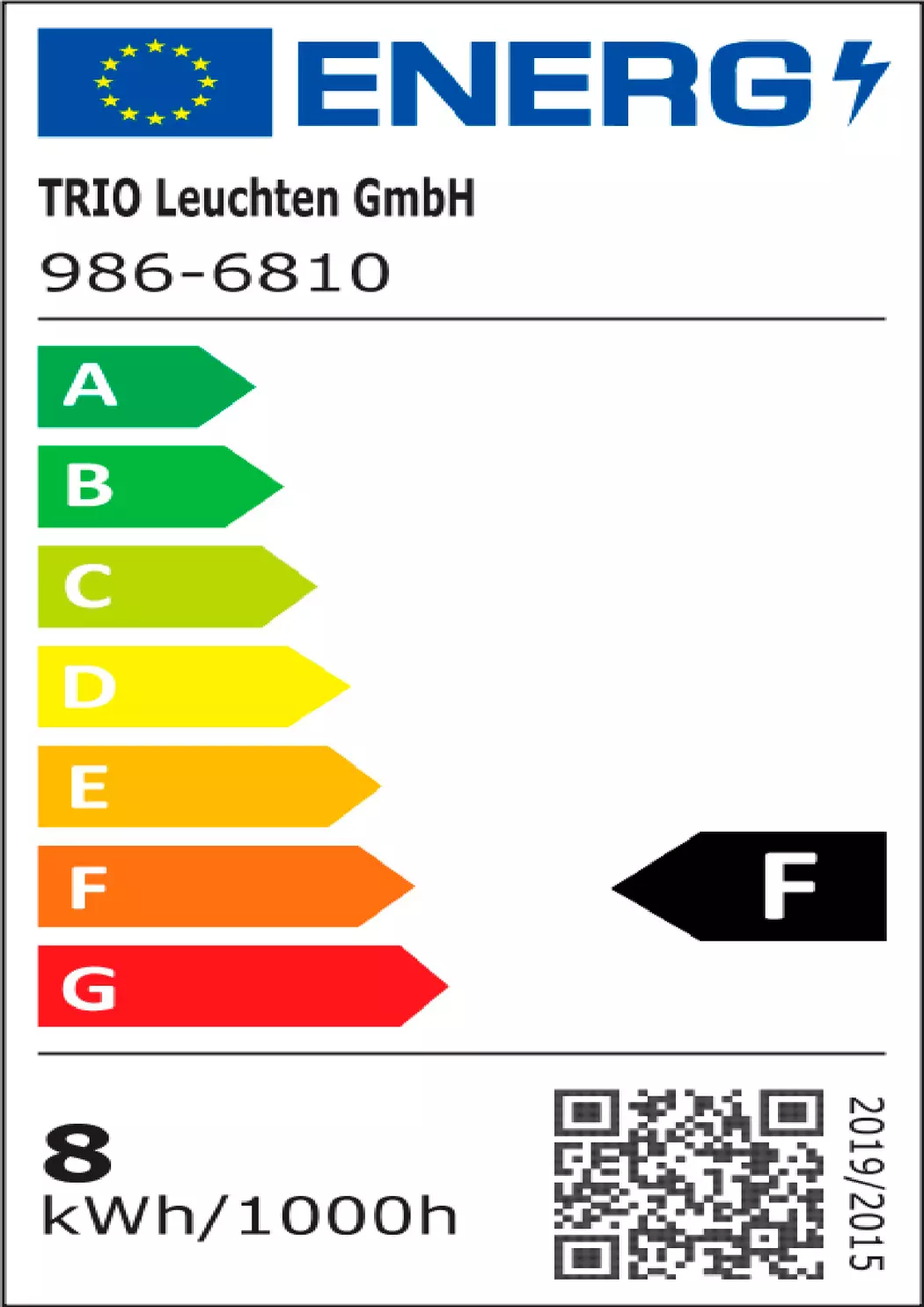 LED Globeform E27/ 8Watt/ Energie F