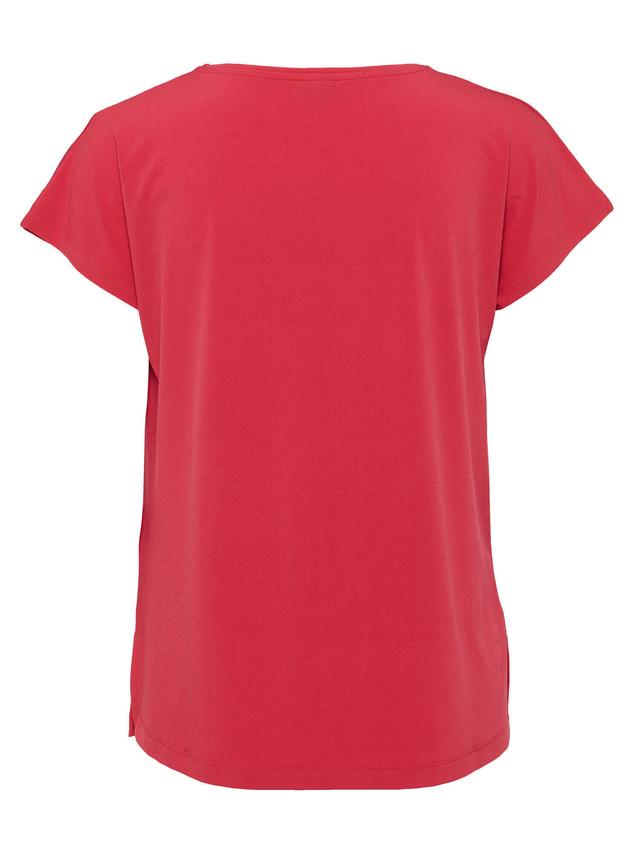Frenchjersey Shirt mit Cut Out Effekt