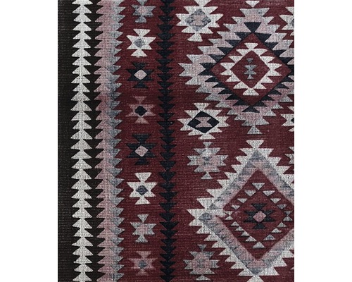 Vintage vloerkelim rode vloerbeschermingsmat 40x65 cm