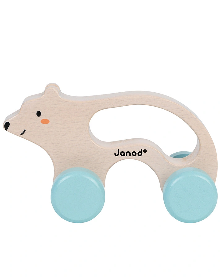 Janod-WWF® Greifling-Auto BÄR aus Holz