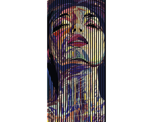 Akoestisch paneel, digitaal bedrukt, Flash 1, 2400 x 1133 x 19 mm, Set = 2 individuele panelen