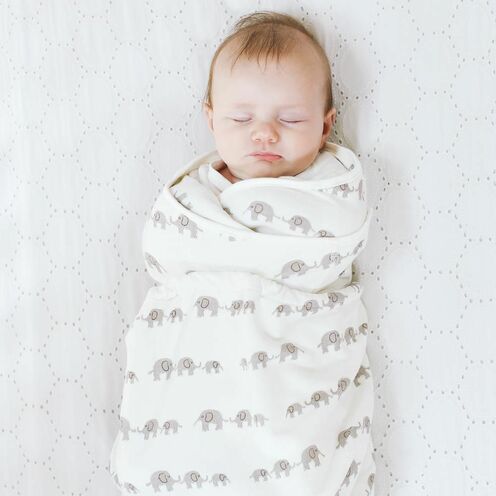 Couverture d'Emmaillotage Eléphants - ERGOBABY