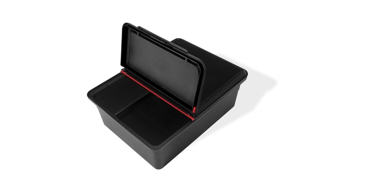 WeberWorks-opbergbox voor buiten opslag  (Zwart/rood)