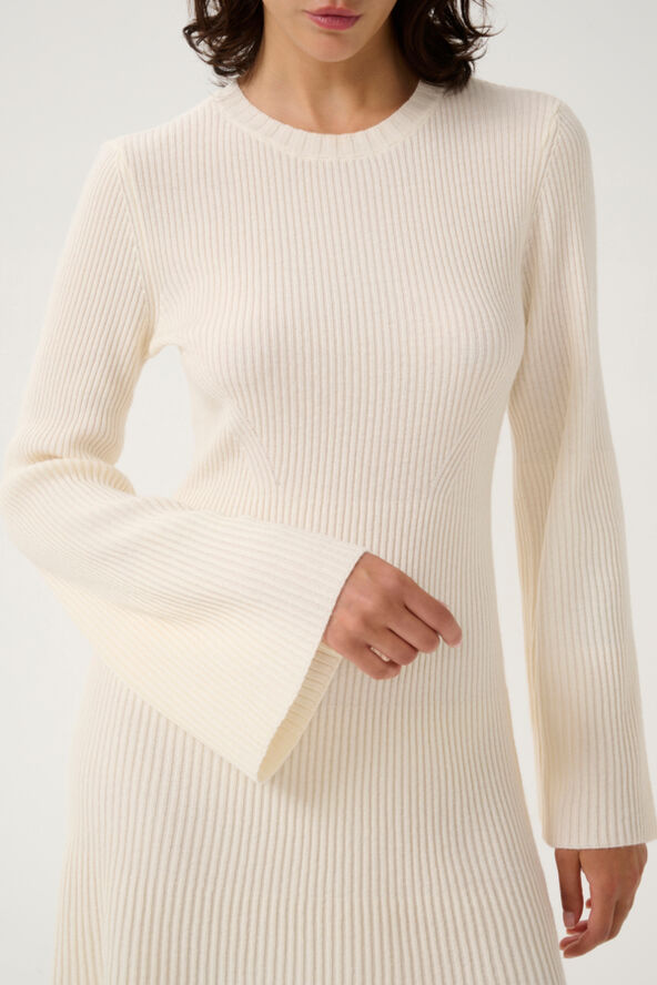 Gestuz AntaliGZ wool short dress NOOS Egret