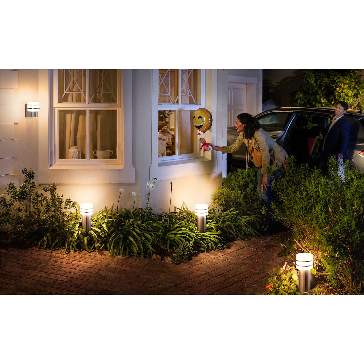 Philips Hue Tuar vegglampe 1x9,5W (inox)