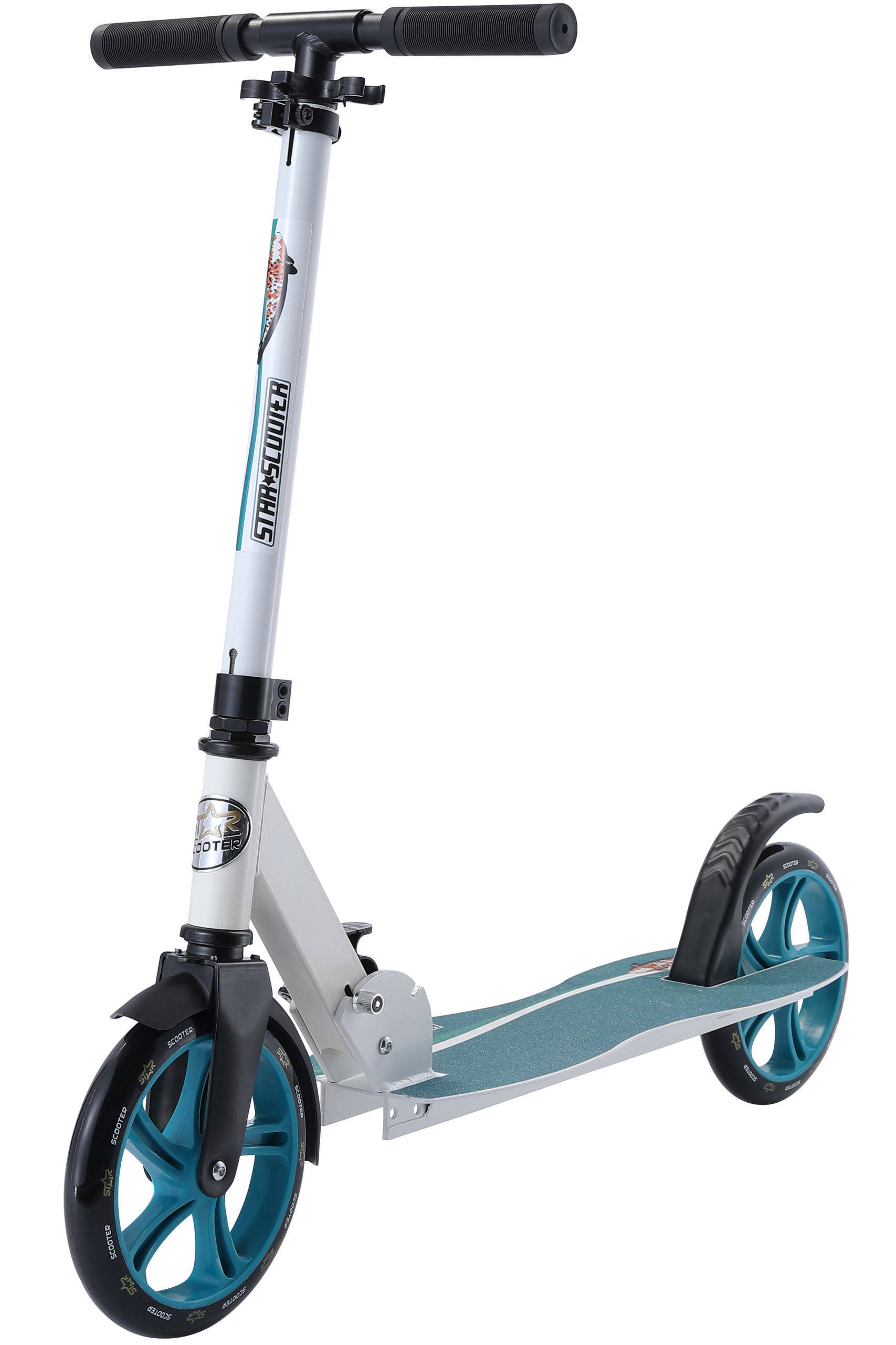 STAR SCOOTER Alu City vouwbaar 205mm Wave, wit