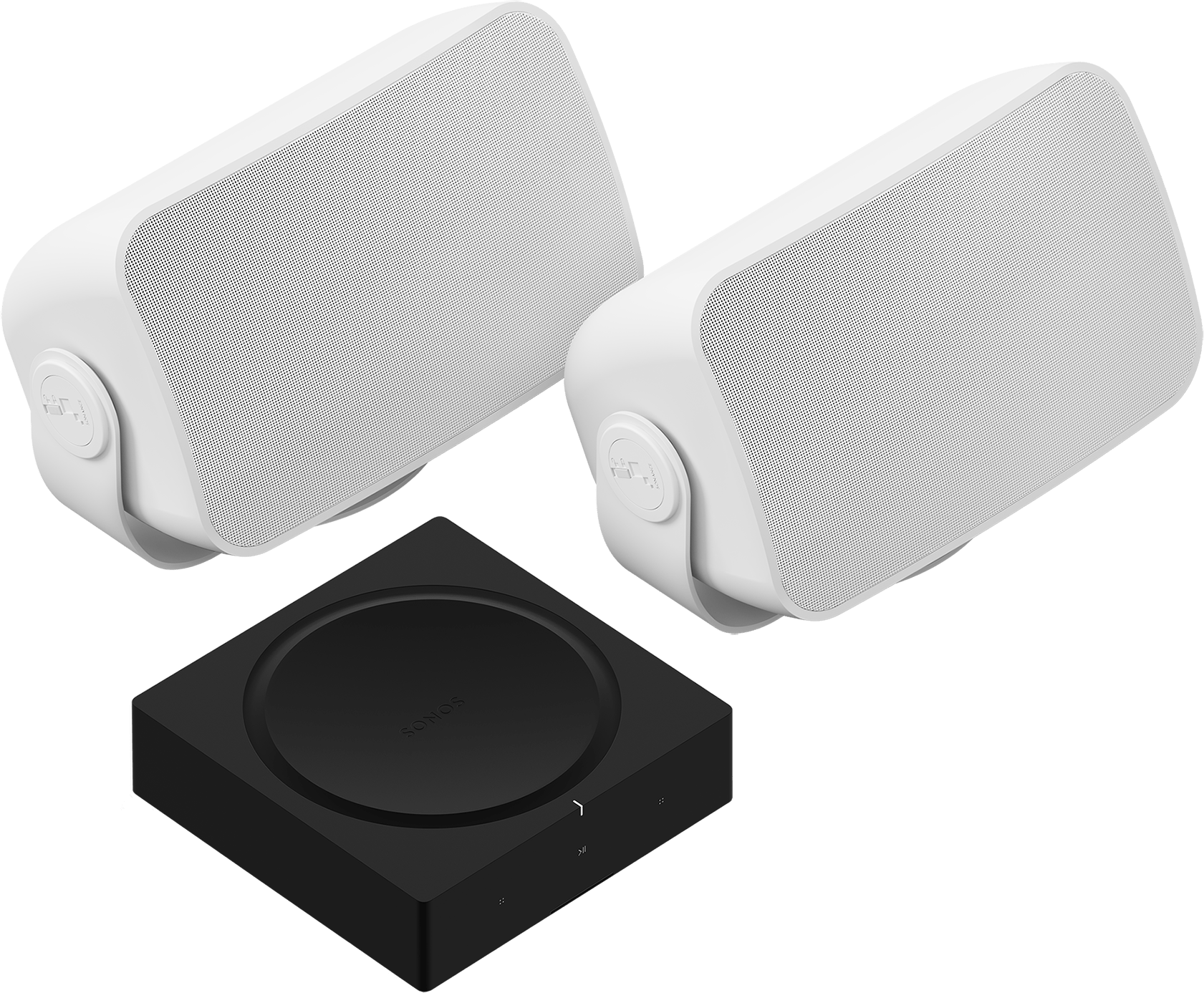 Outdoor Set Amp und Outdoor Speaker