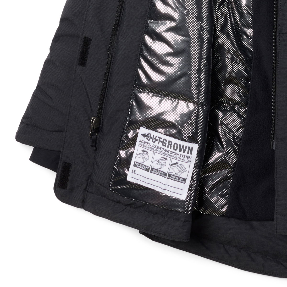 Columbia Girls Nordic Strider II vinterjakke, junior (Black)