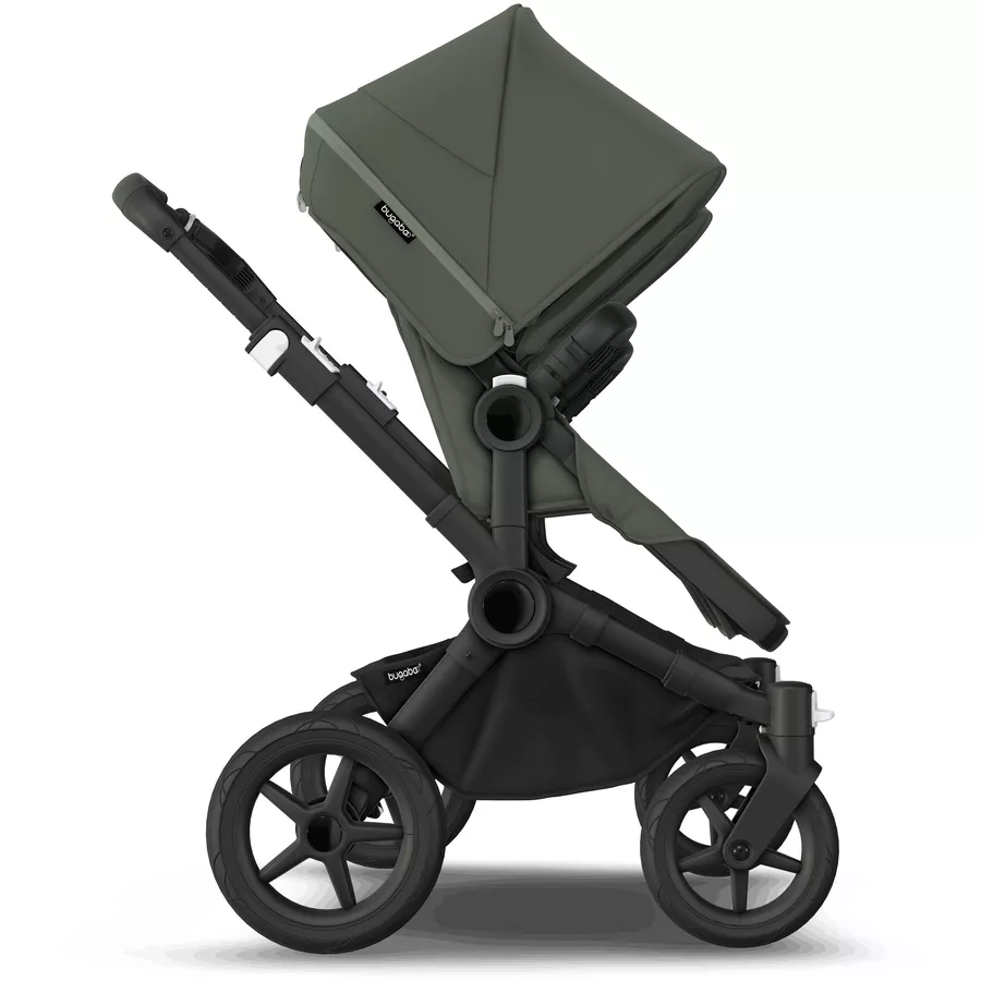 bugaboo Zwillingswagen Donkey 5 Twin Complete BlackForest Green