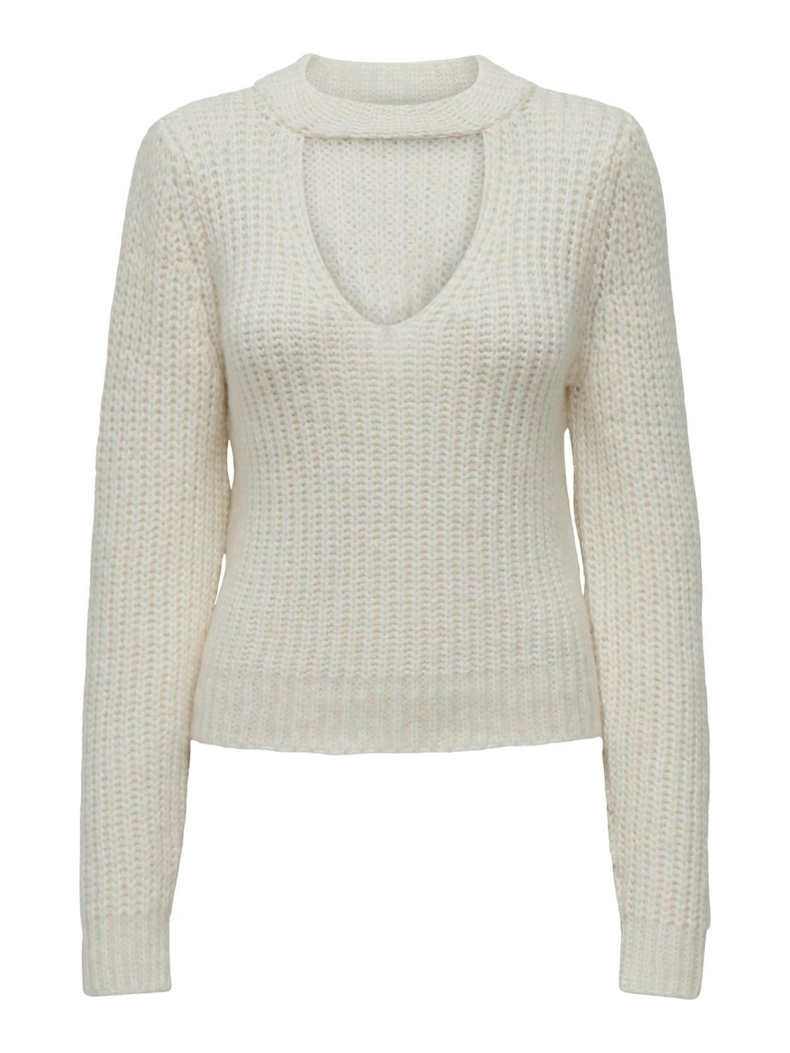 ONLRINGO Strickpullover Cloud Dancer