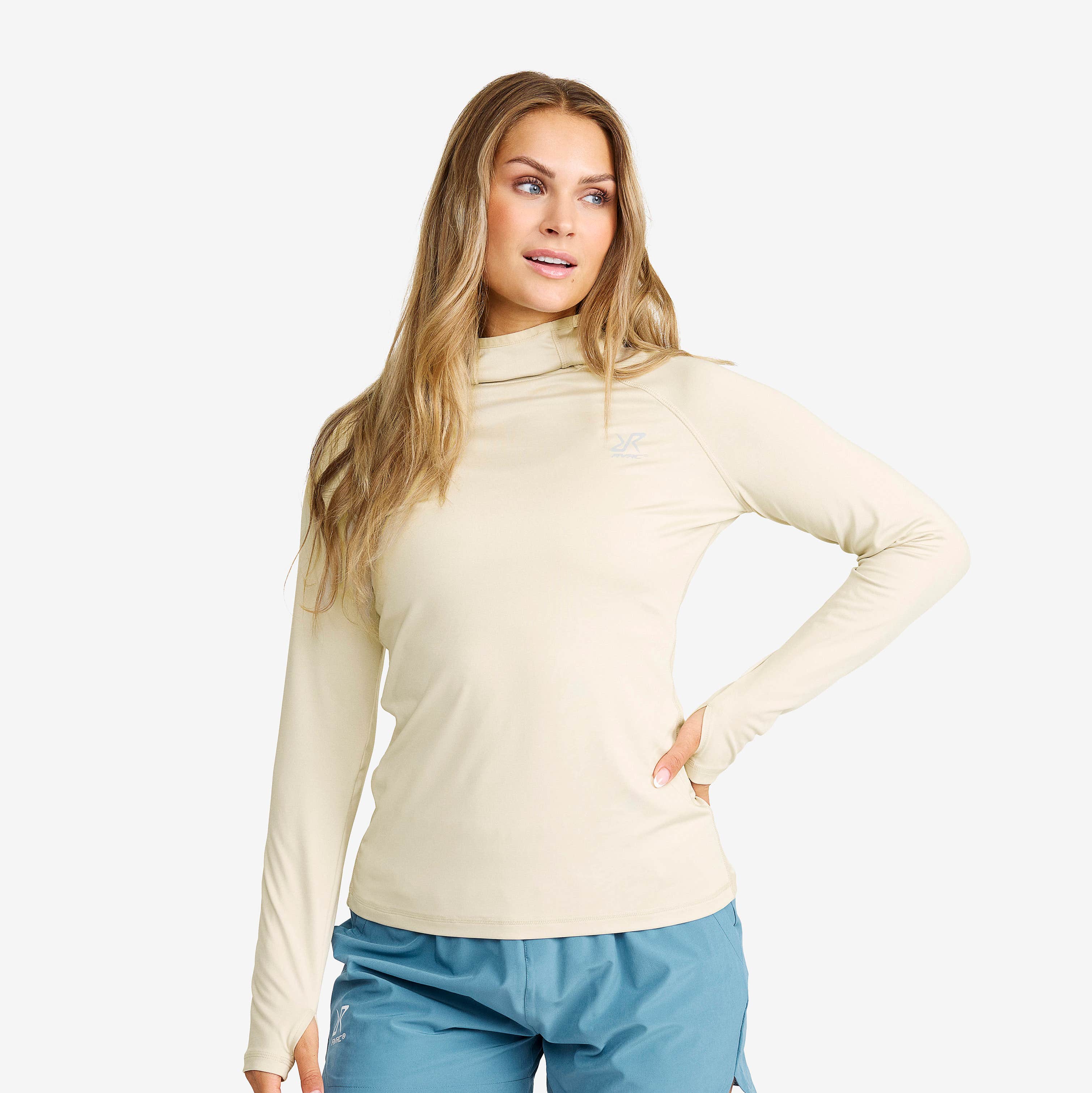 Arches Light Hoodie Dame Oatmeal