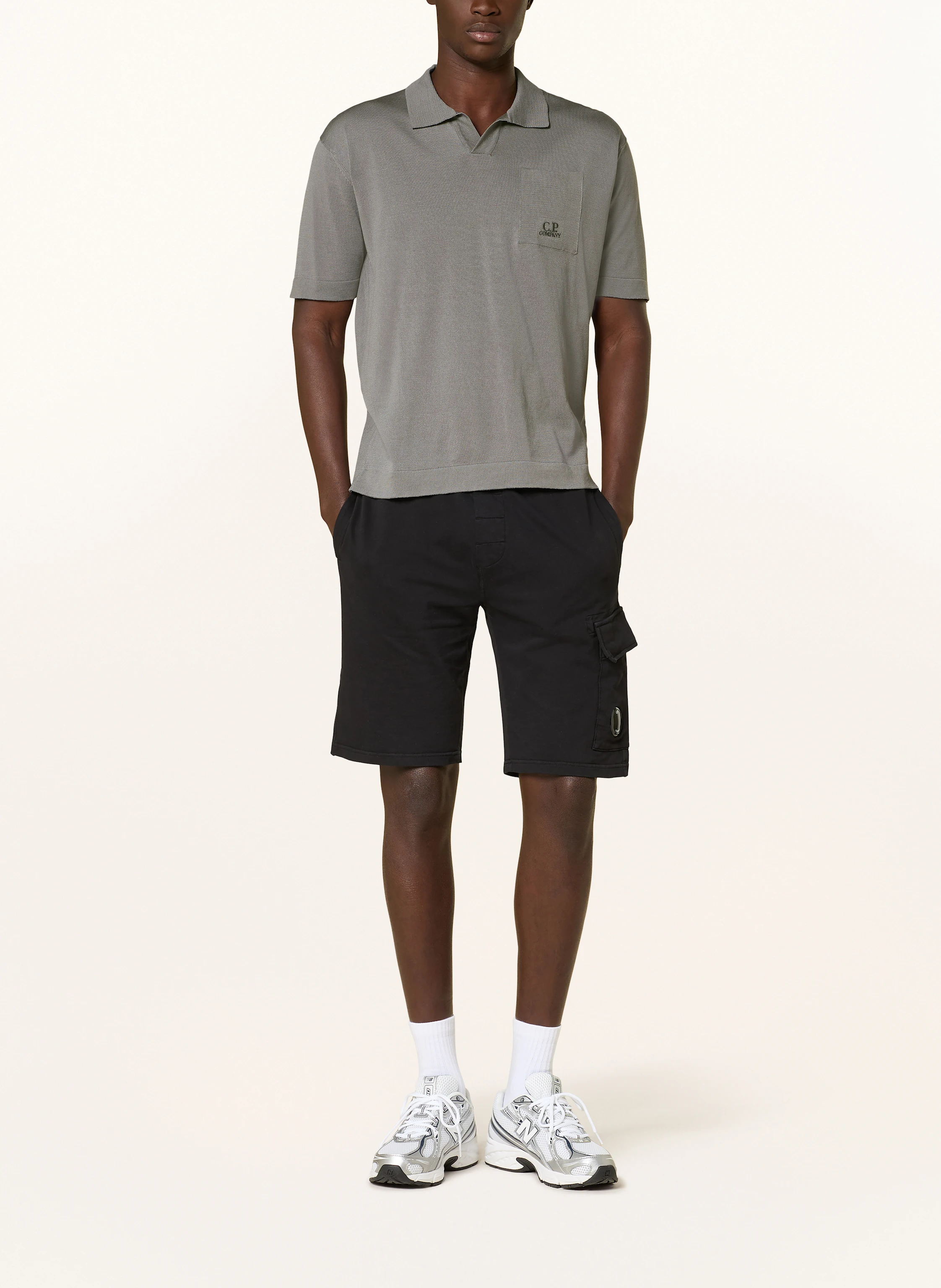 C.P. COMPANY Strick-Poloshirt