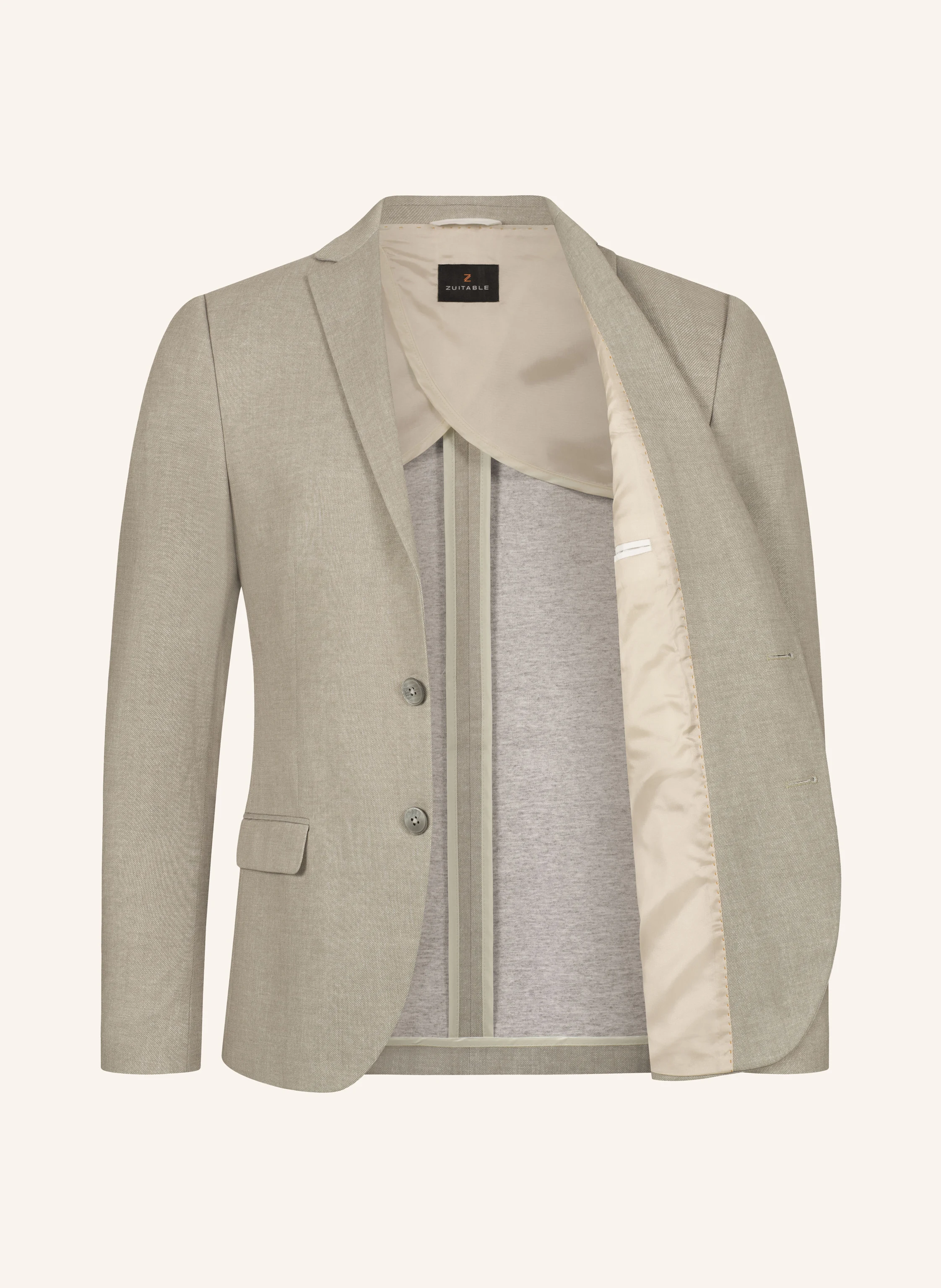 ZUITABLE Anzugssakko DINICK Slim Fit aus Jersey