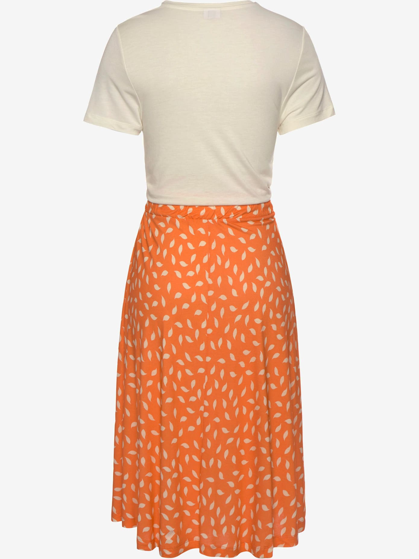 Robe en jersey haut uni