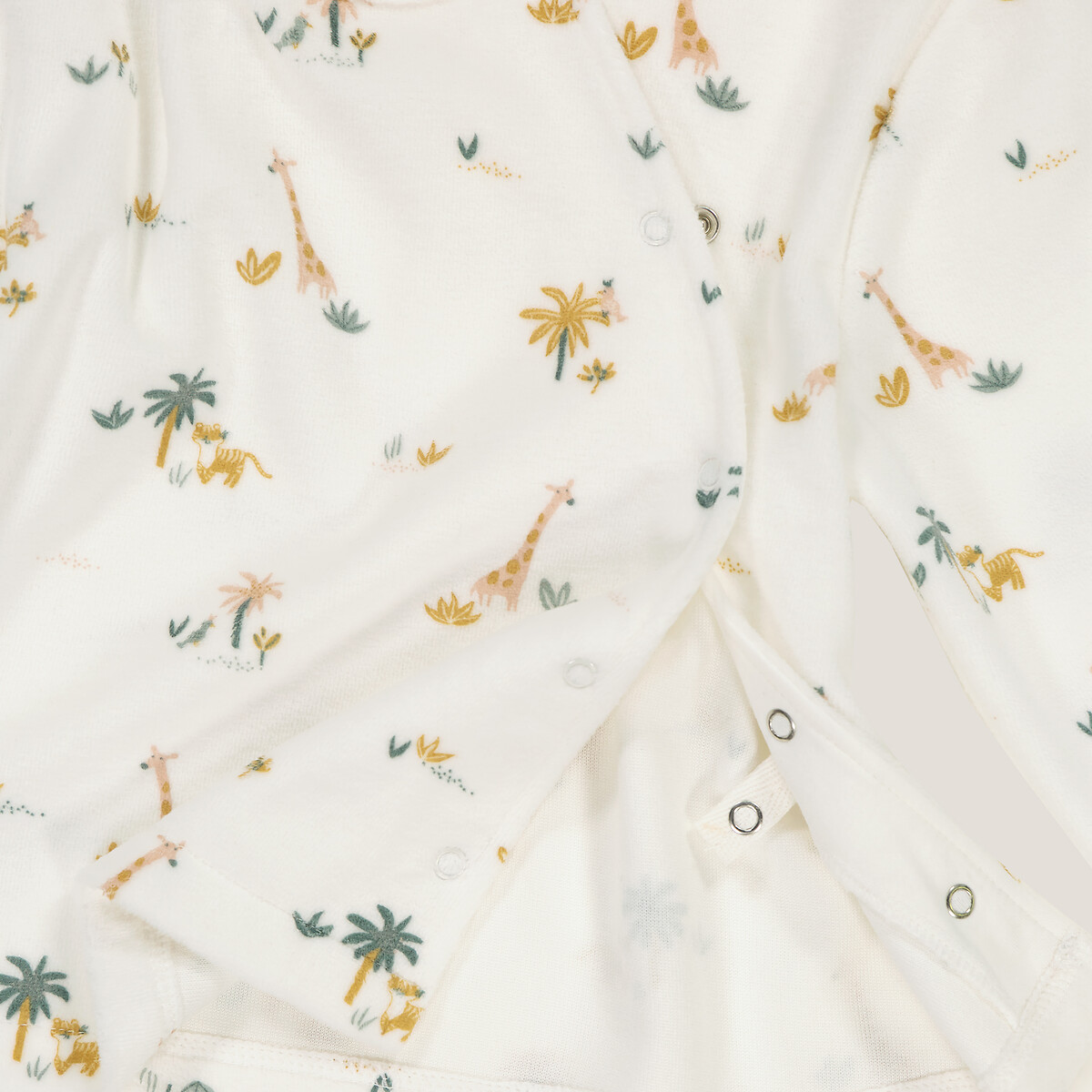 COLEÇÕES LA REDOUTE<br>Conjunto van 2 pijamas em fluweel