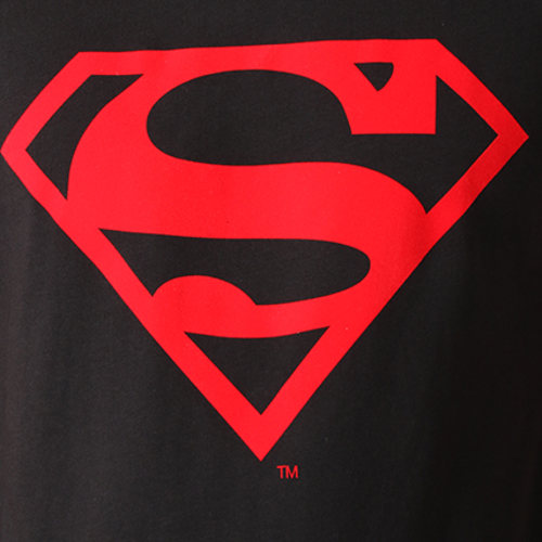 Tee Shirt Red Logo Noir