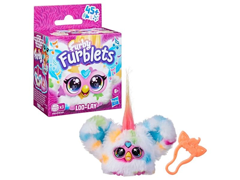 Furby Funktionsplüsch Furblets Loo-Lay Elektronisches Mini-Plüschtier