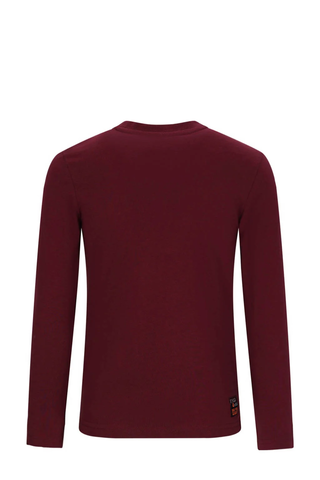 TYGO & vito longsleeve donkerrood