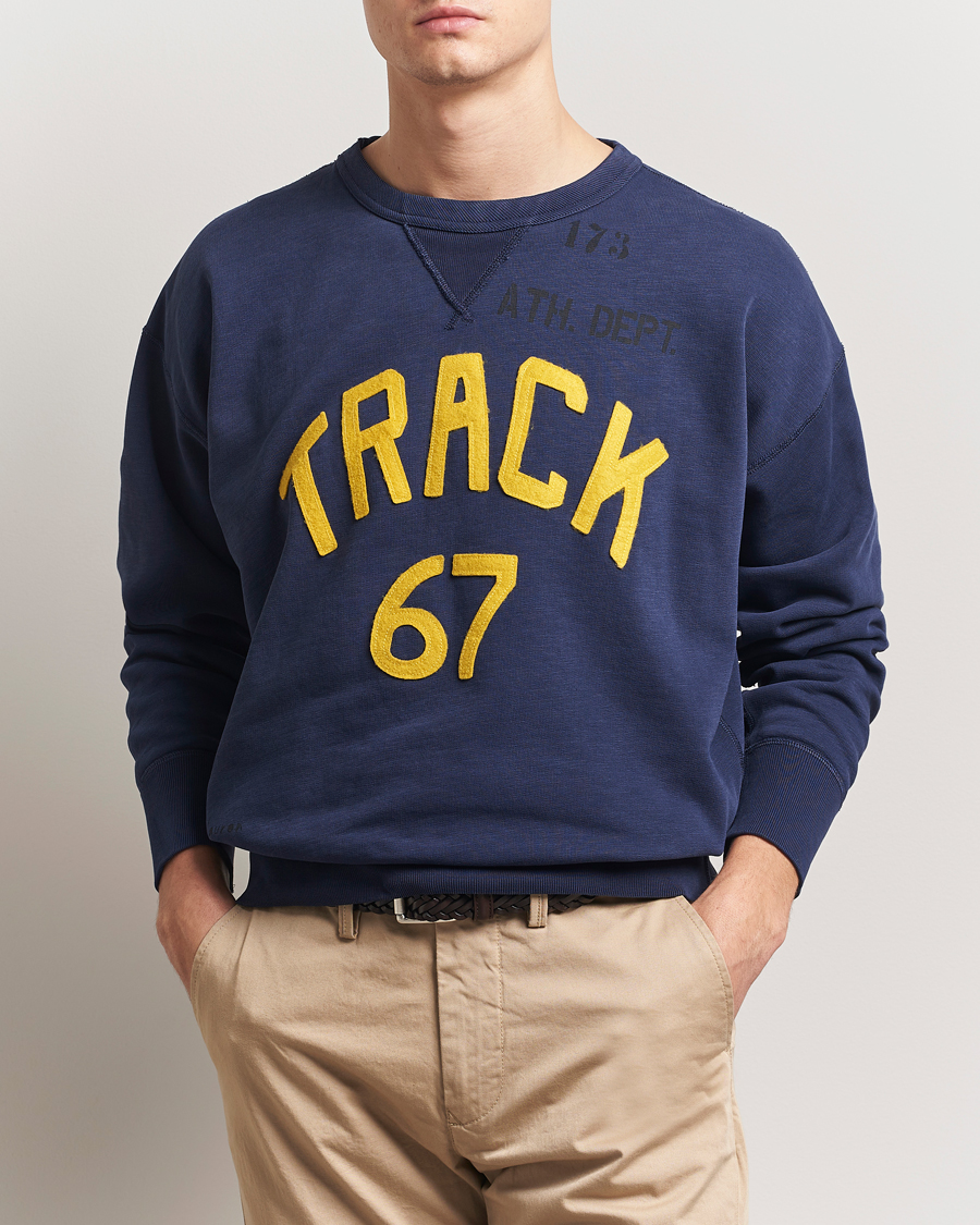 Polo Ralph Lauren Vintage Crew Neck Sweatshirt Newport Navy
