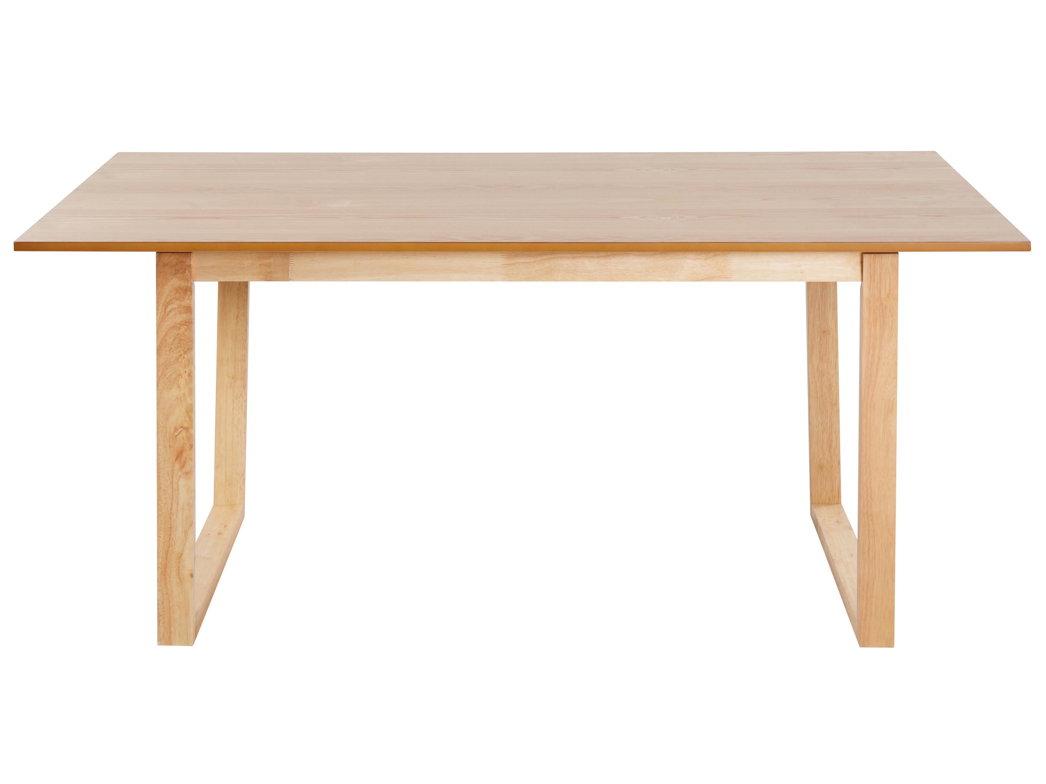 Eettafel CAMDEN Licht essenhout 95 cm 180 cm