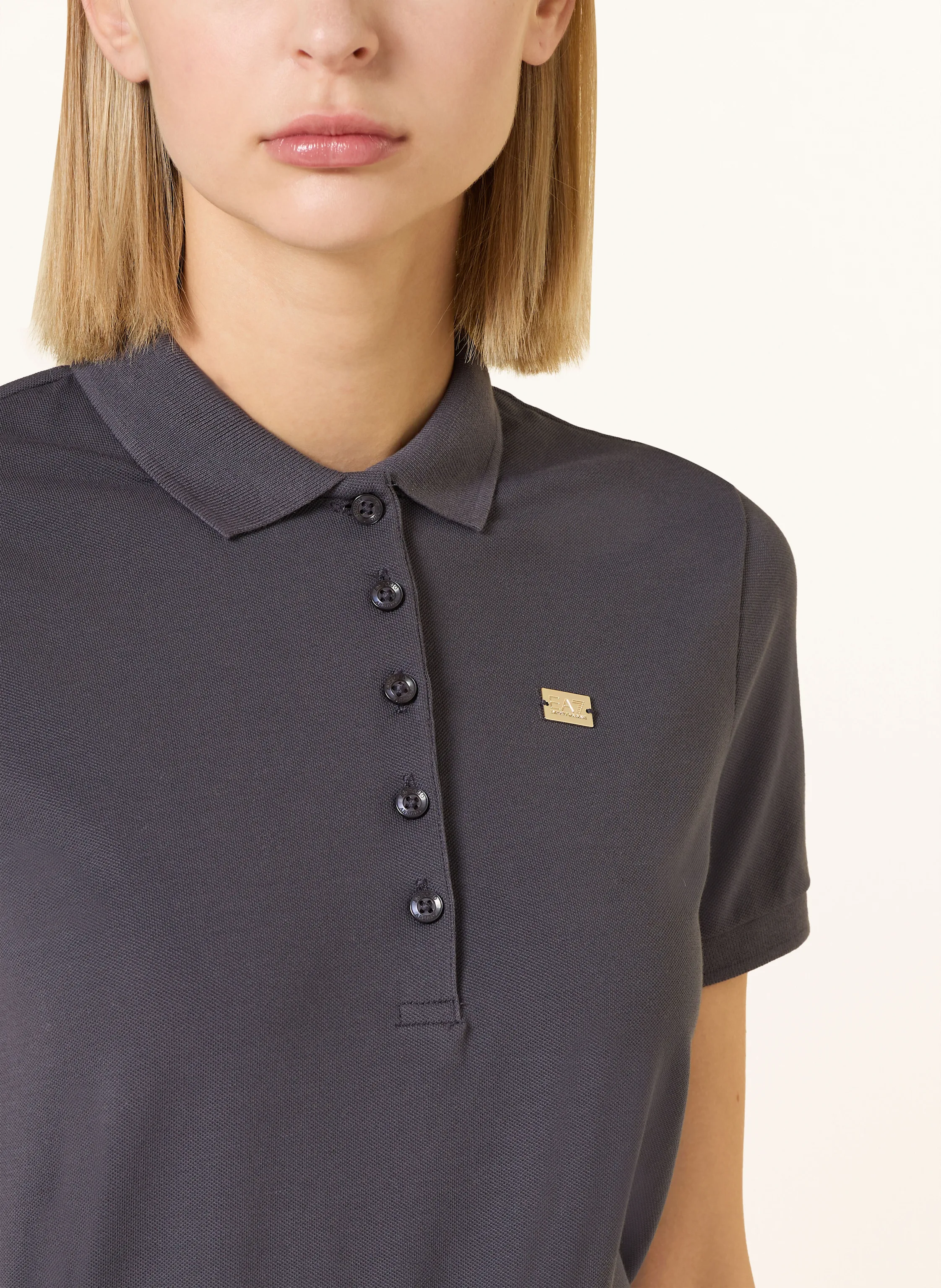 EA7 EMPORIO ARMANI Funktions-Poloshirt CORE LADY