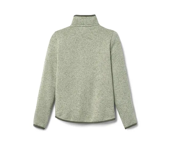 Strickfleece-Jacke
