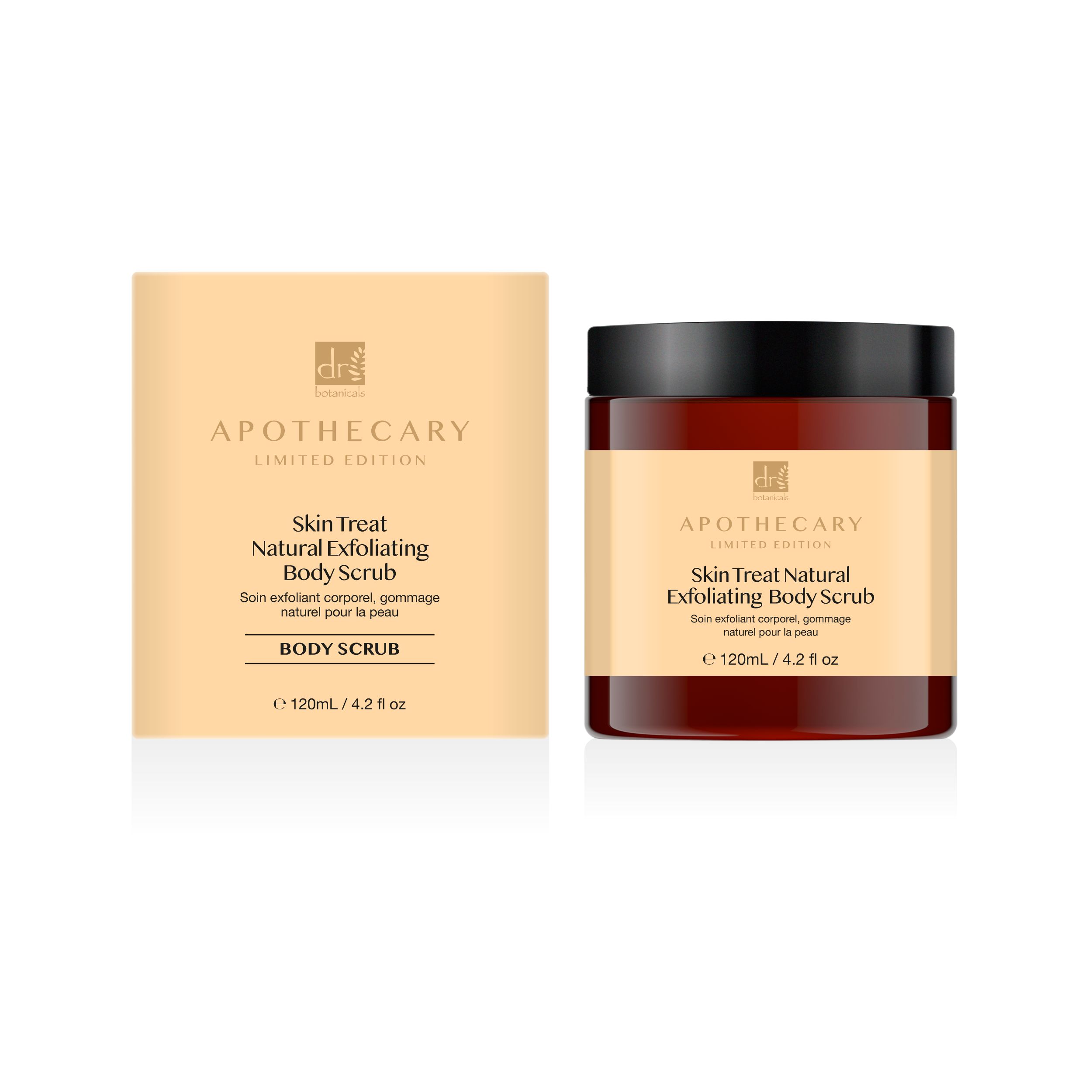 Dr Botanicals Skin Treat Natural Exfoliating Body Scrub