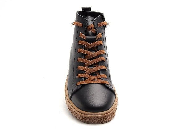 Kokoon boots bottine plates femme faustine noir